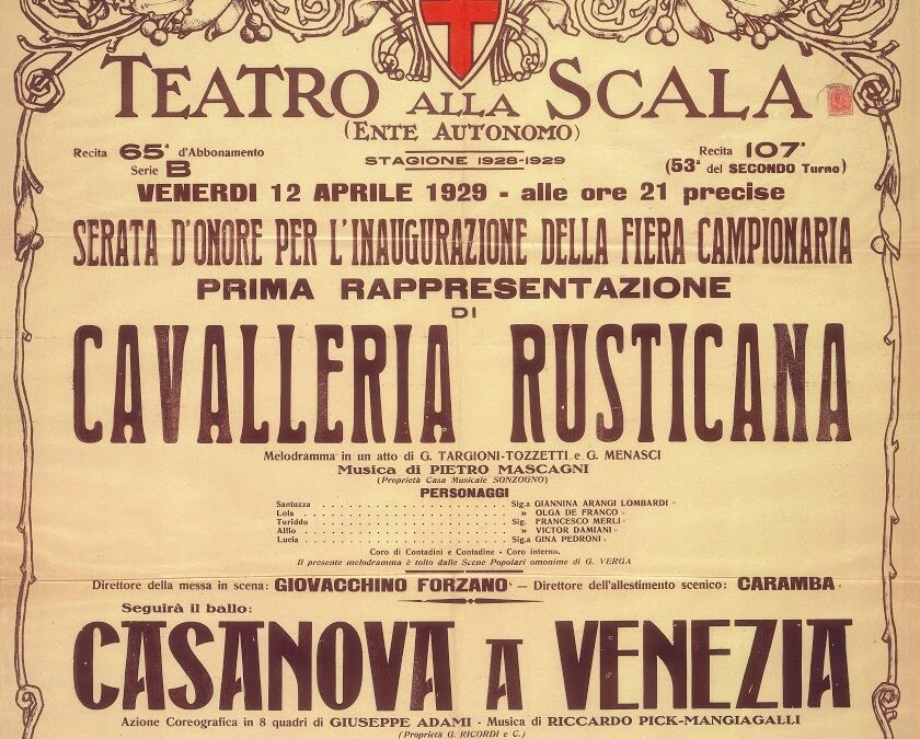 La cavalleria rusticana
